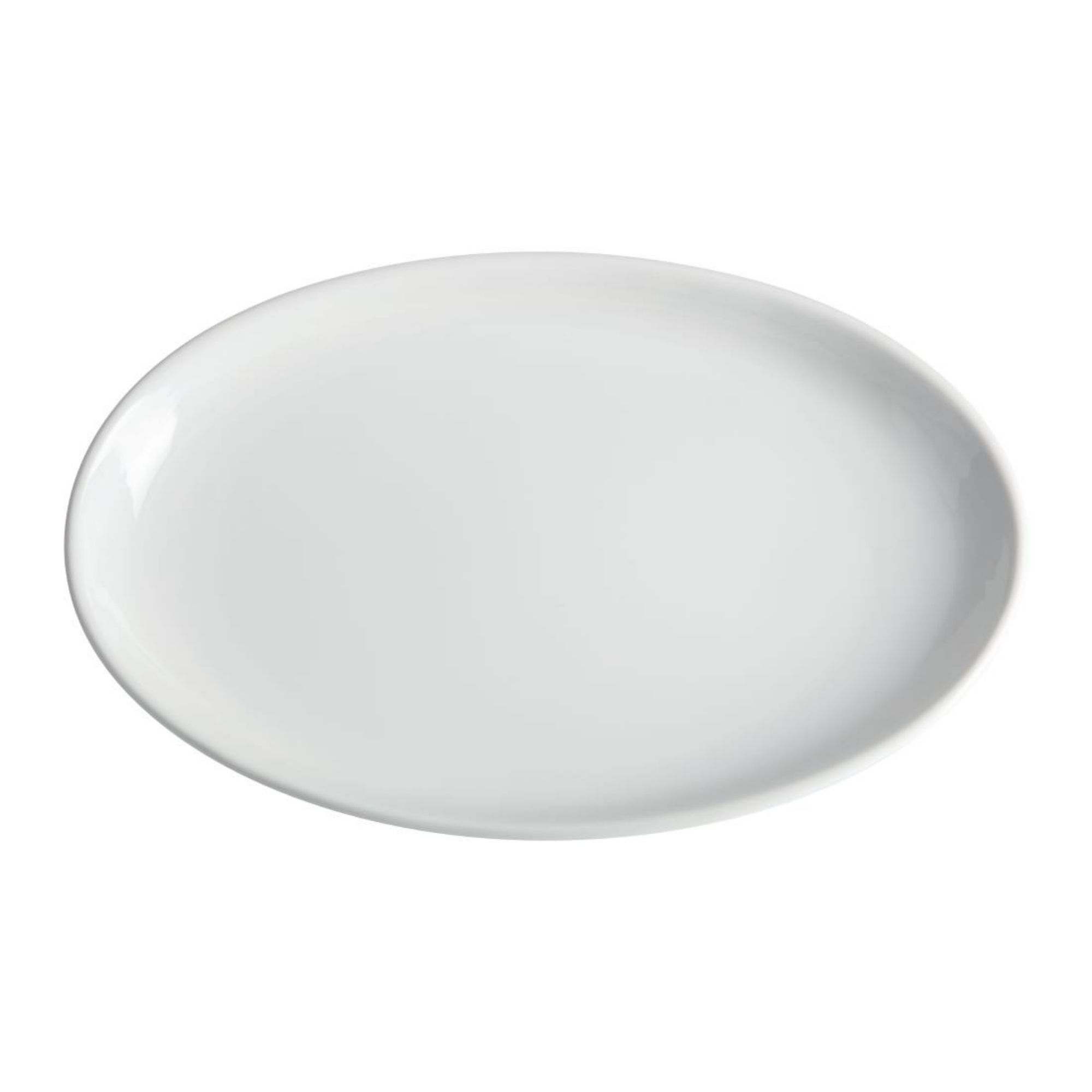 Picture of Olympia Whiteware French Deep Oval Plates 365mm (Pack of 2)