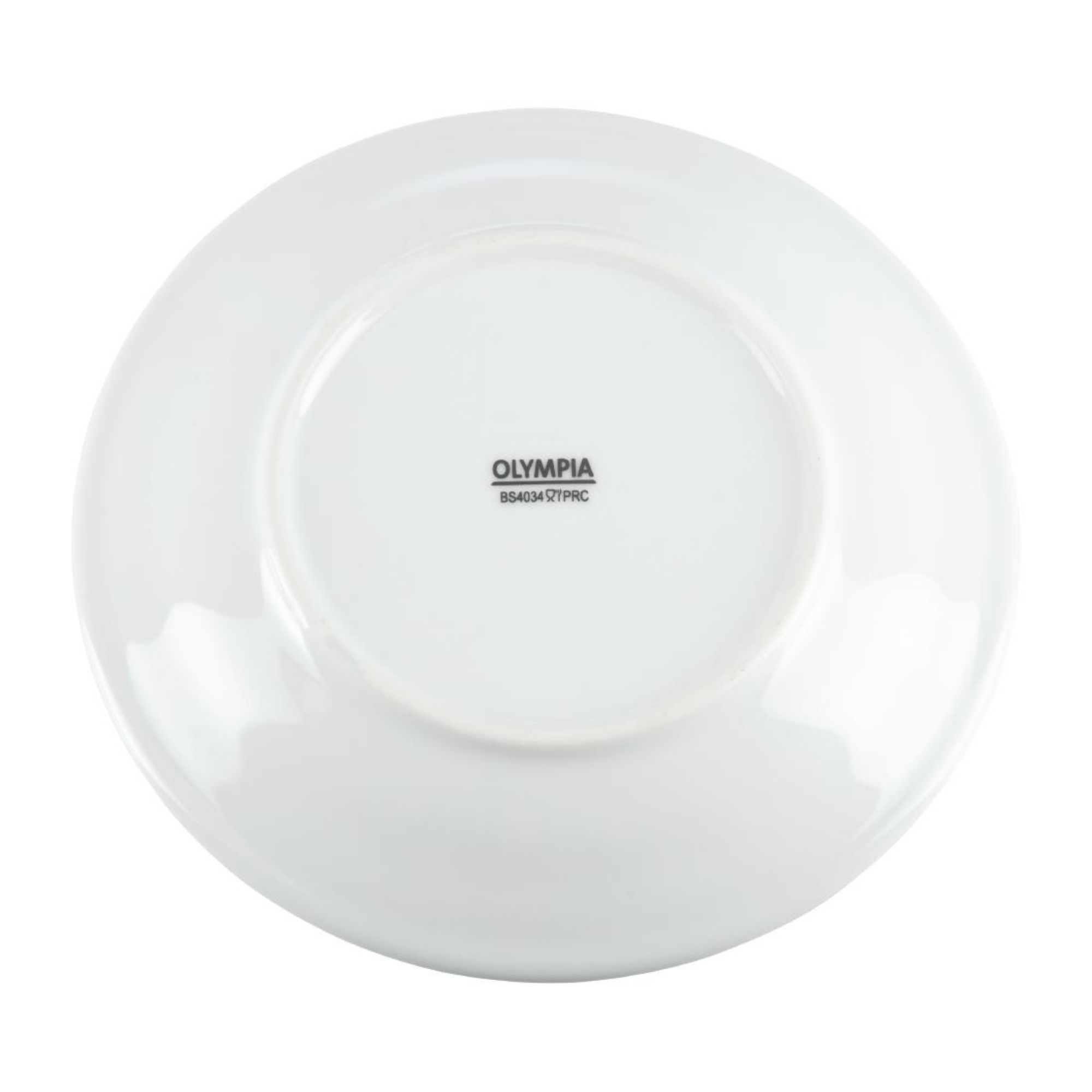 Picture of Olympia Whiteware Wide Rimmed Plates 165mm (Pack of 12)