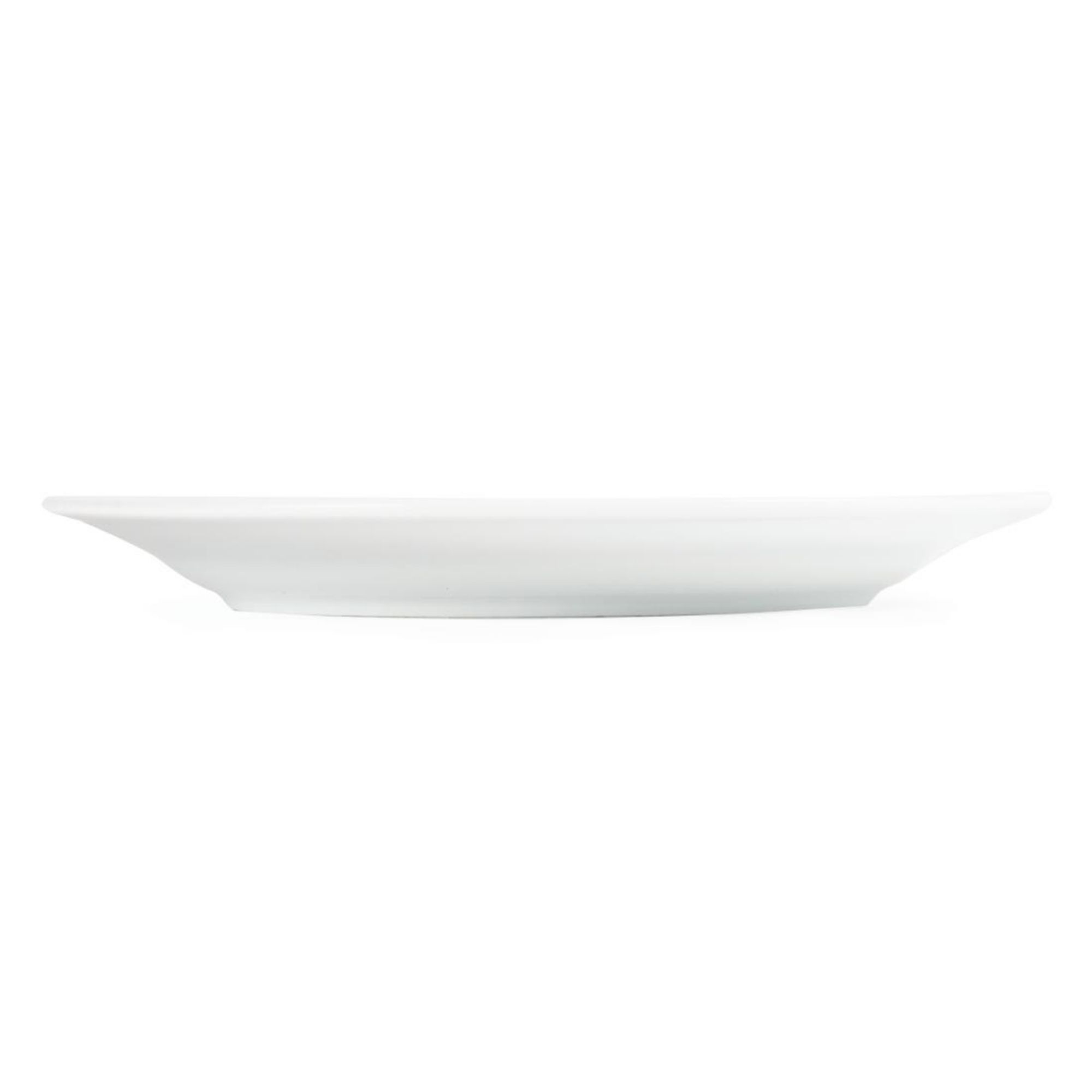 Picture of Olympia Whiteware Wide Rimmed Plates 202mm (Pack of 12)