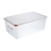 Picture of Araven Polypropylene 1/1 Gastronorm Food Storage Box 28Ltr (Pack of 4) - DL984