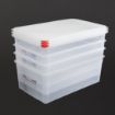 Picture of Araven Polypropylene 1/1 Gastronorm Food Storage Box 28Ltr (Pack of 4) - DL984