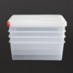 Picture of Araven Polypropylene 1/1 Gastronorm Food Storage Box 28Ltr (Pack of 4) - DL984