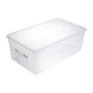 Picture of Araven Polypropylene 1/1 Gastronorm Food Storage Box 28Ltr (Pack of 4) - DL984