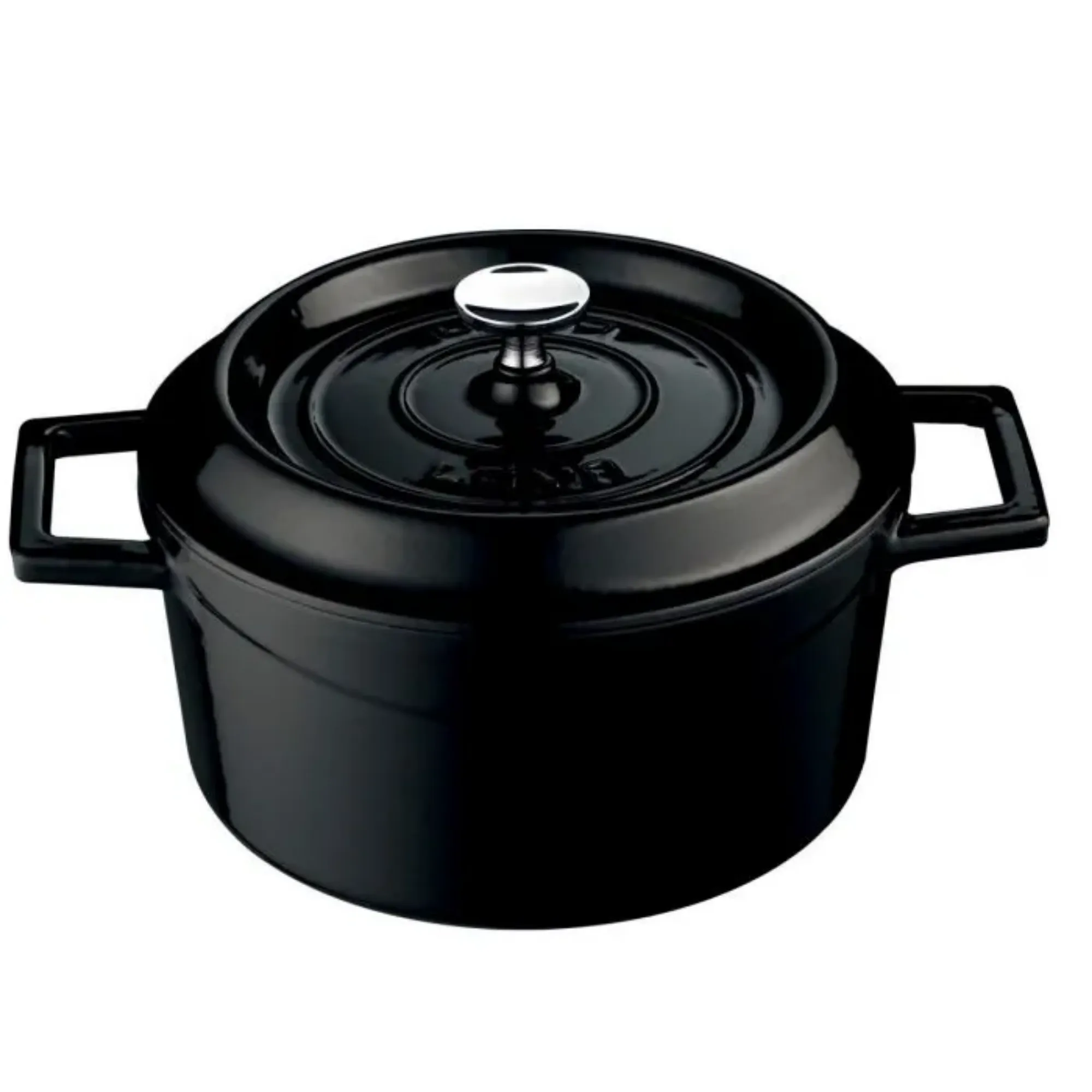 Picture of LAVA Cast Iron Casserole ÃƒËœ32 Black - 7013.2915