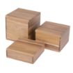 Picture of Olympia Acacia Riser Blocks 50/100/150(H)mm (Set of 3) - DF875