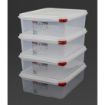 Picture of Araven Polypropylene 1/2 Gastronorm Food Container 6.5Ltr (Pack of 4) - DL982