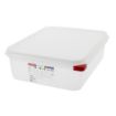 Picture of Araven Polypropylene 1/2 Gastronorm Food Container 6.5Ltr (Pack of 4) - DL982