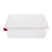 Picture of Araven Polypropylene 1/2 Gastronorm Food Container 6.5Ltr (Pack of 4) - DL982