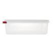 Picture of Araven Polypropylene 1/2 Gastronorm Food Container 6.5Ltr (Pack of 4) - DL982