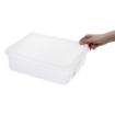 Picture of Araven Polypropylene 1/2 Gastronorm Food Container 6.5Ltr (Pack of 4) - DL982