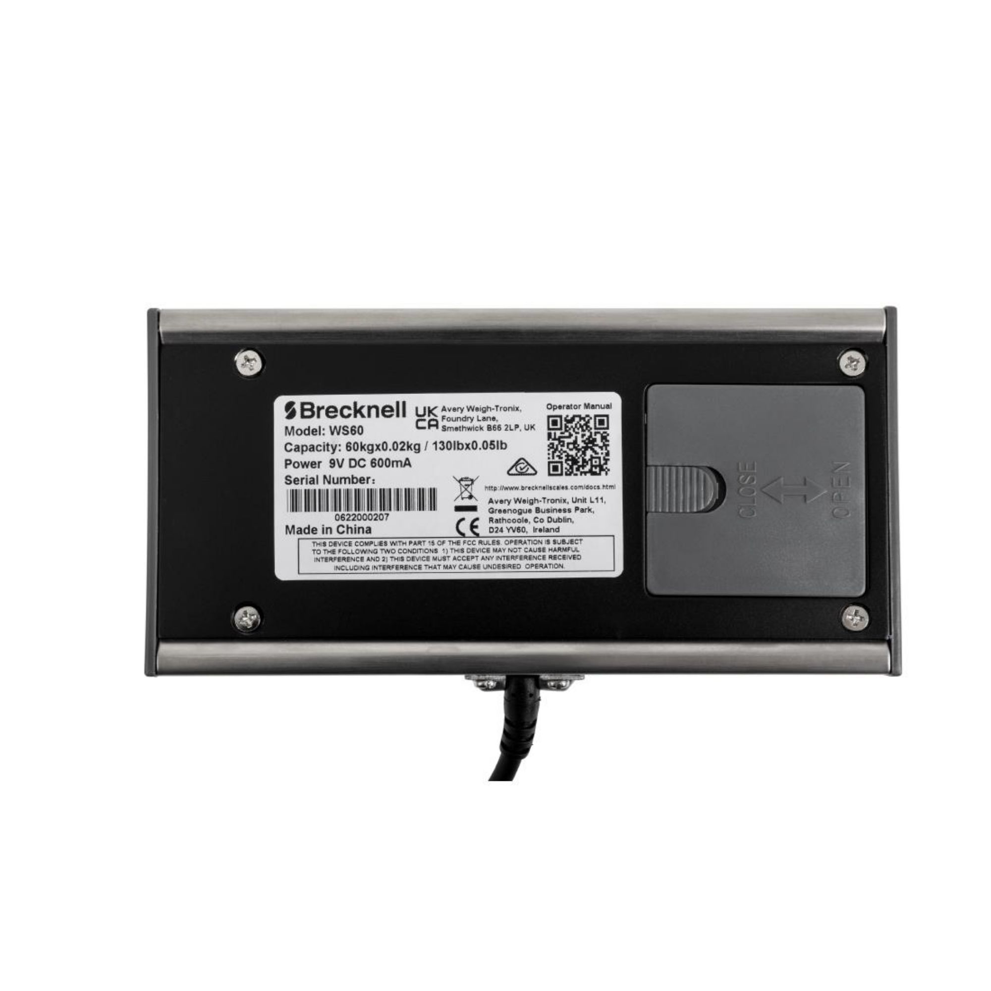Picture of Brecknell Bench Scales 60kg WS60