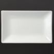 Picture of Olympia Whiteware Serving Rectangular Platters 200x 130mm (Pack of 6) - CC893