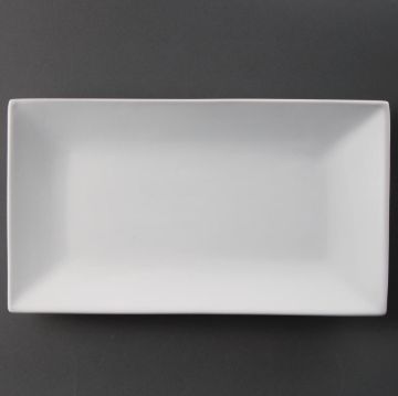 Picture of Olympia Whiteware Serving Rectangular Platters 310mm (Pack of 2)