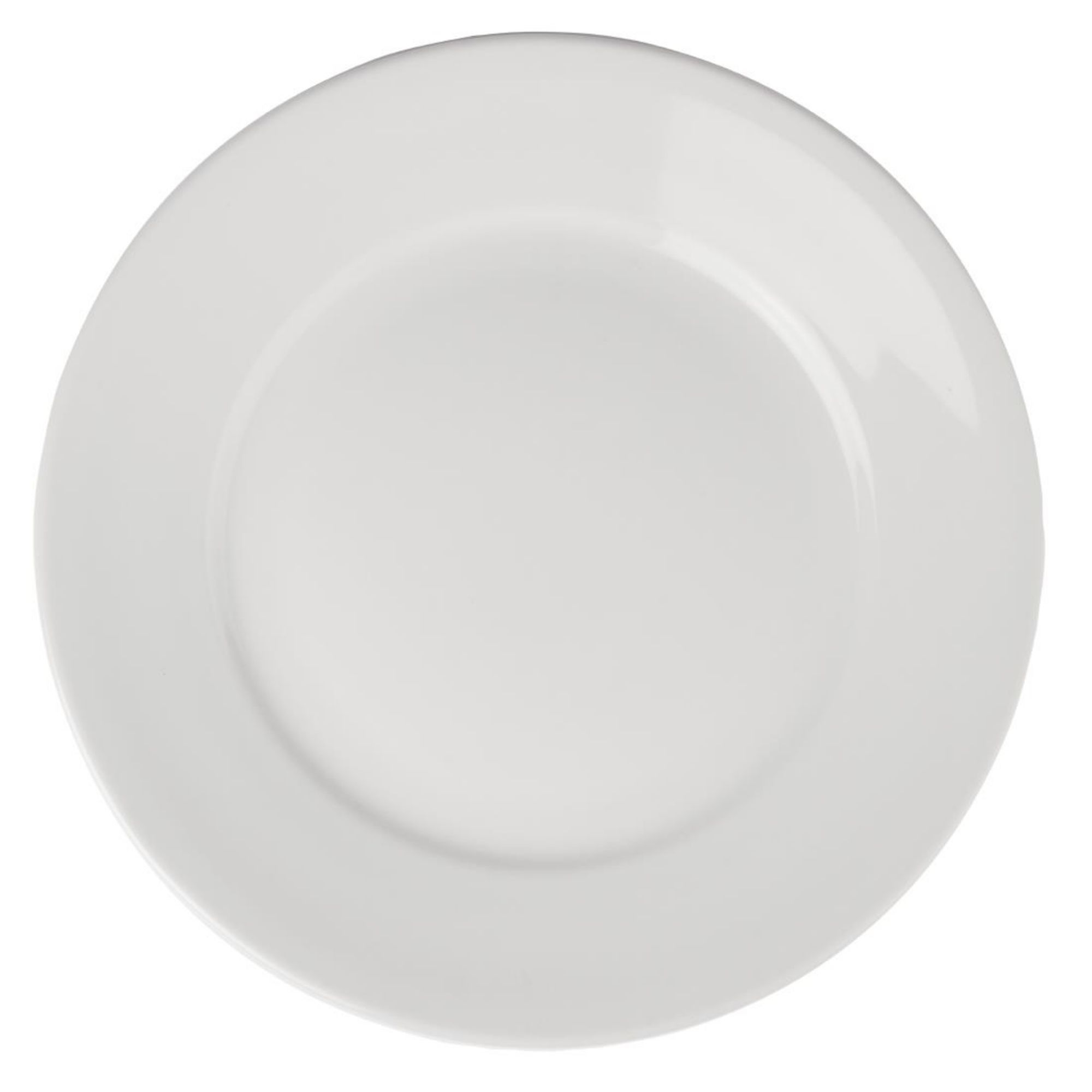 Picture of Olympia Athena Wide Rimmed Plates 280mm White (Pack of 6)