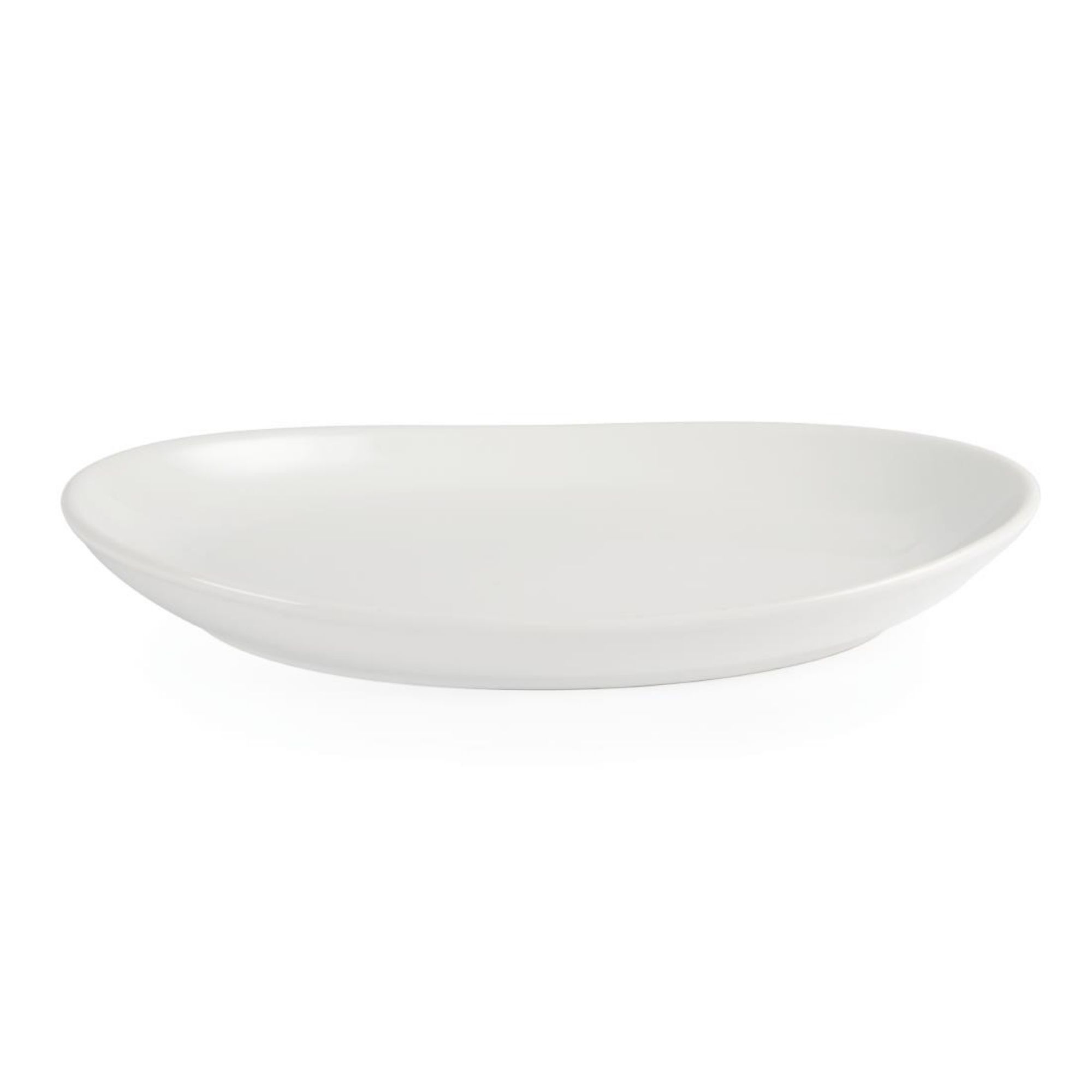 Picture of Olympia Whiteware French Deep Oval Plates 304mm (Pack of 4)