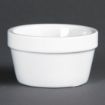Picture of Olympia Whiteware Mediterranean Ramekins White 77mm (Pack of 6) - DK826