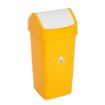 Picture of SYR Polypropylene Swing Bin Yellow 50Ltr - CC080
