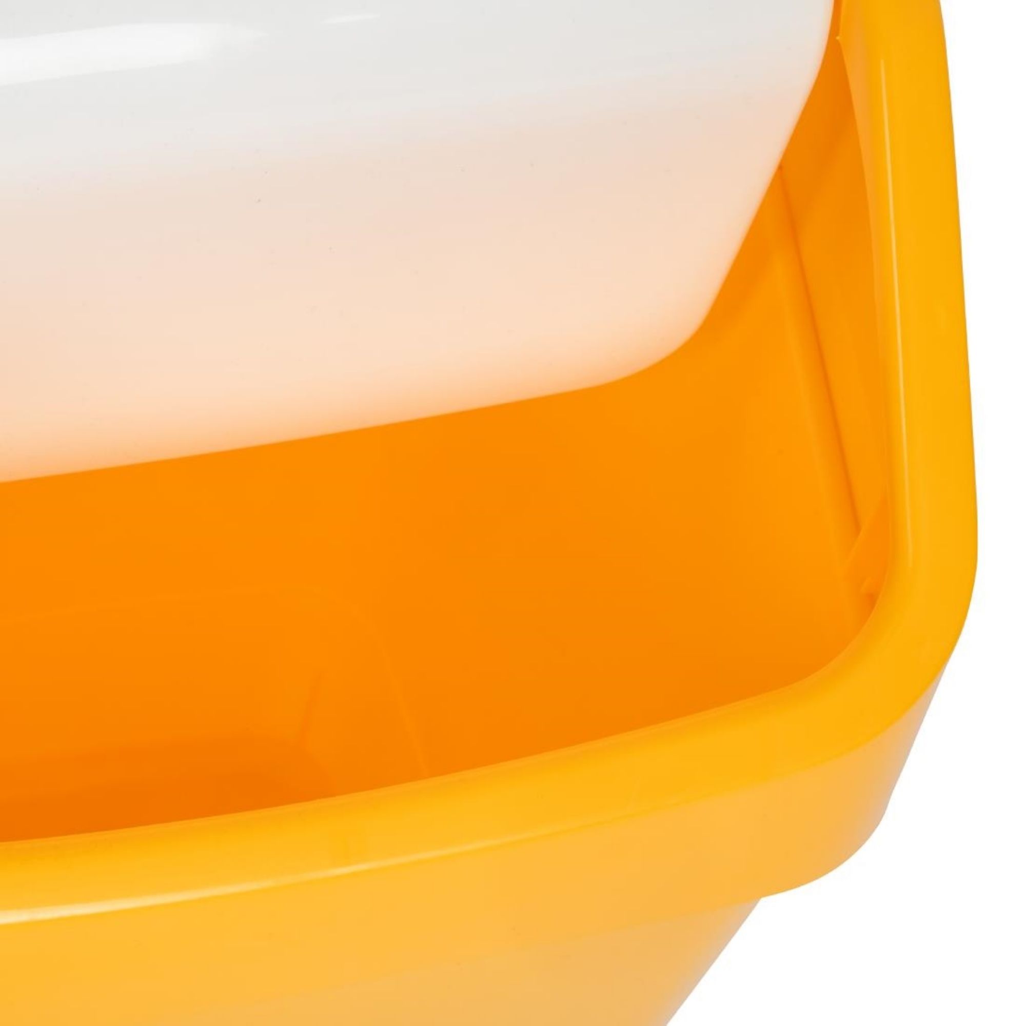 Picture of SYR Polypropylene Swing Bin Yellow 50Ltr