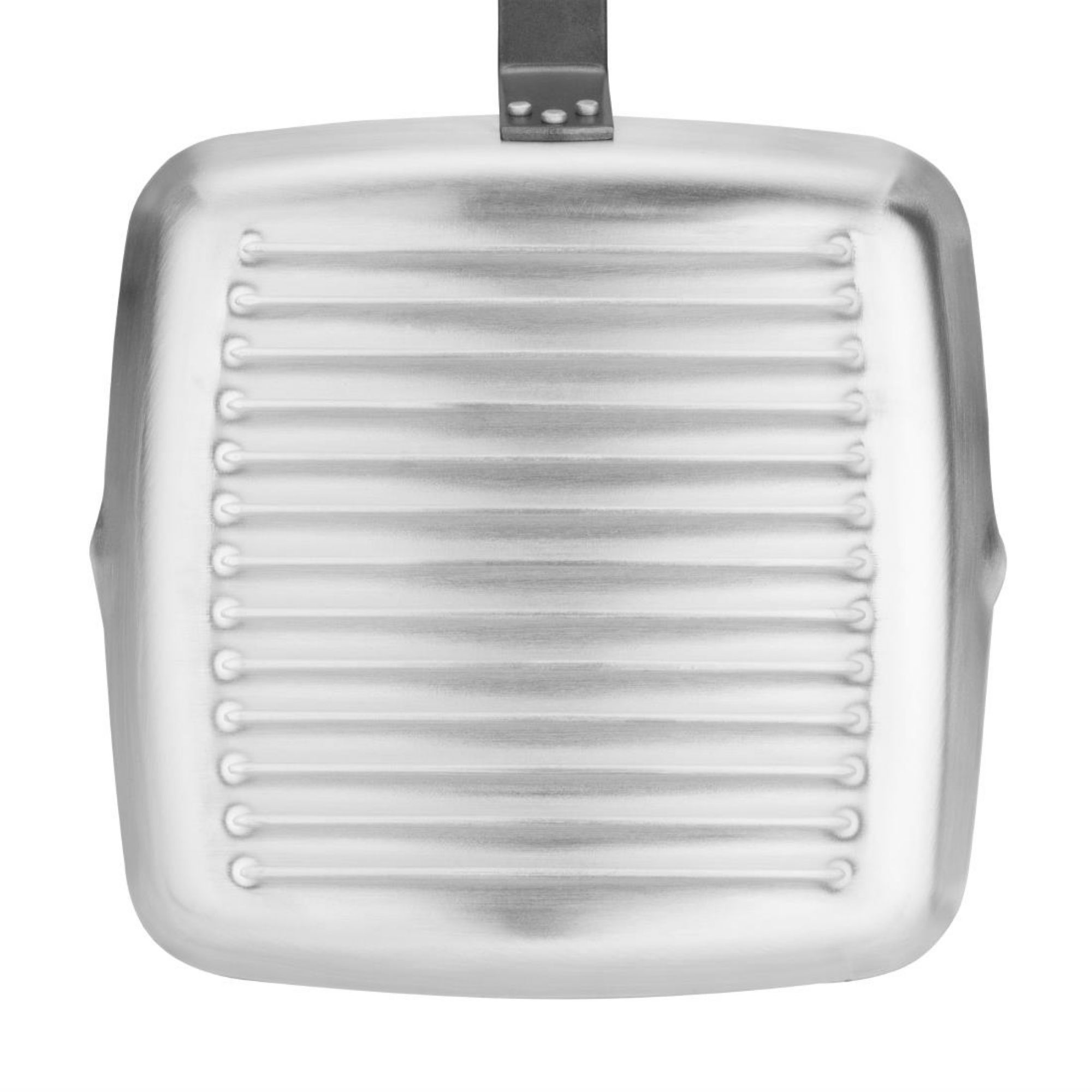 Picture of Vogue Aluminium Square Non-Stick Teflon Ribbed Skillet Pan 24cm