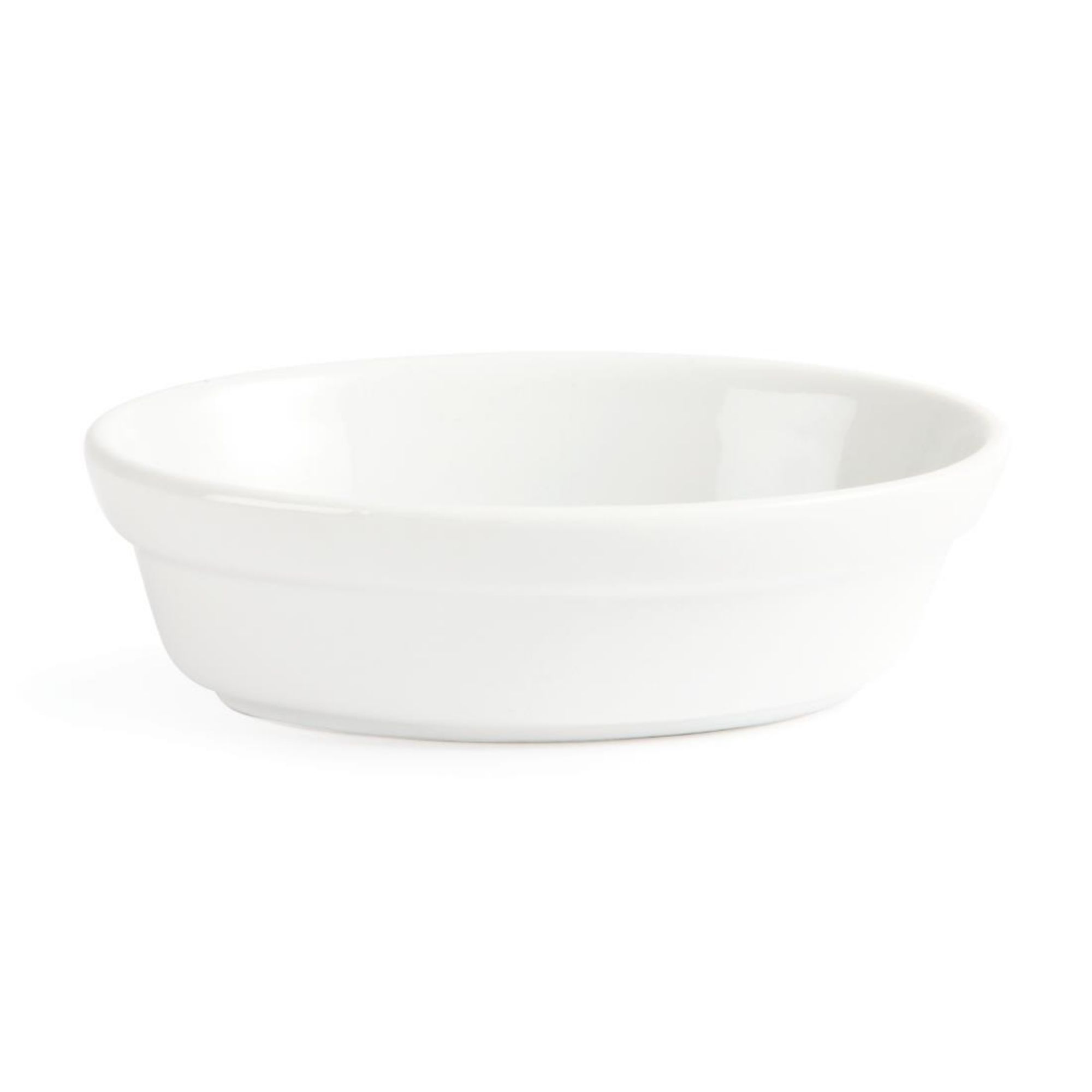Picture of Olympia Whiteware Oval Pie Bowls 145mm (Pack of 6)