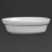 Picture of Olympia Whiteware Oval Pie Bowls 145mm (Pack of 6) - DK806