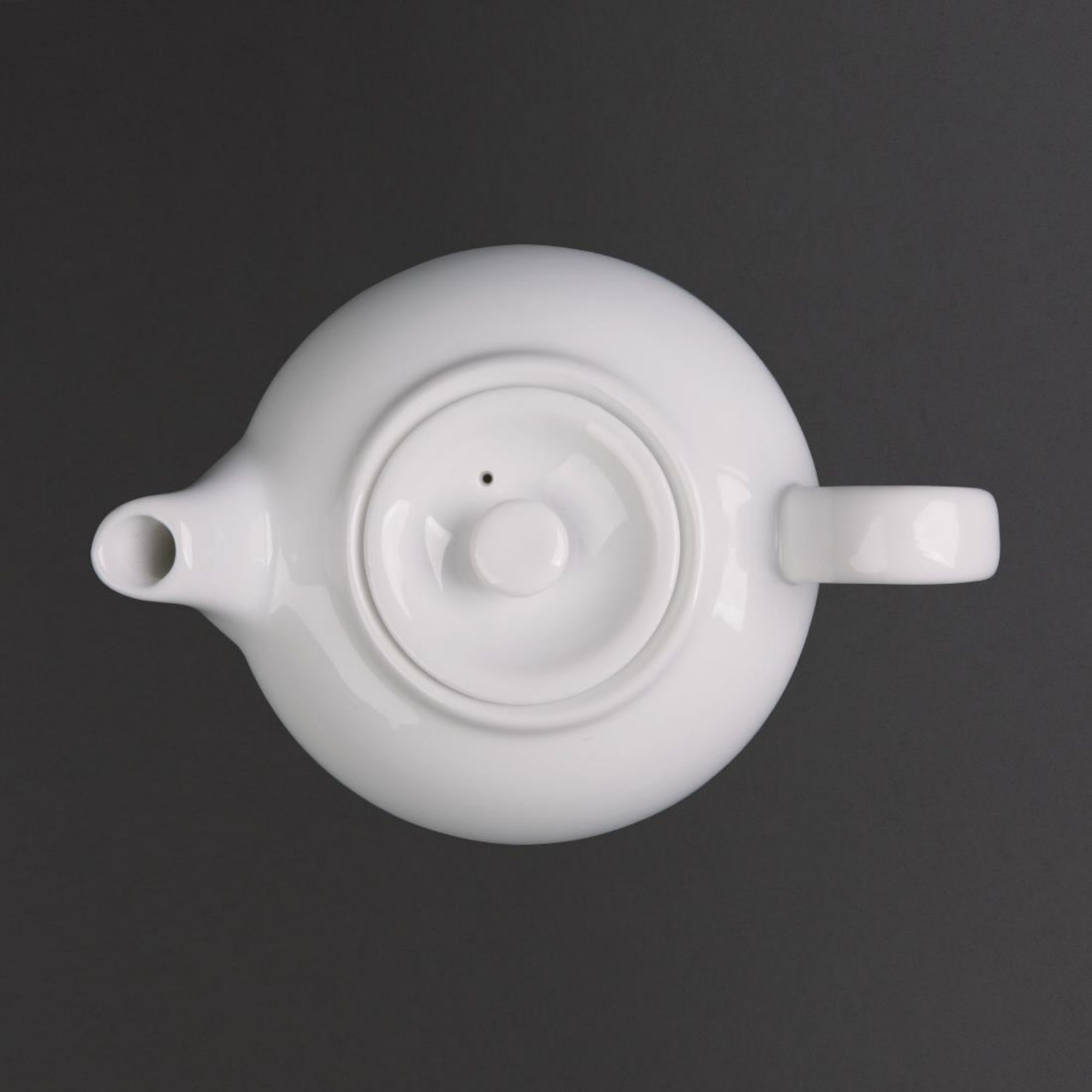 Picture of Olympia Whiteware Teapots 426ml (Pack of 4)