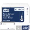 Picture of Tork Z Fold Paper Hand Towels White 1-Ply 250 Sheets (12 pack) - DL931