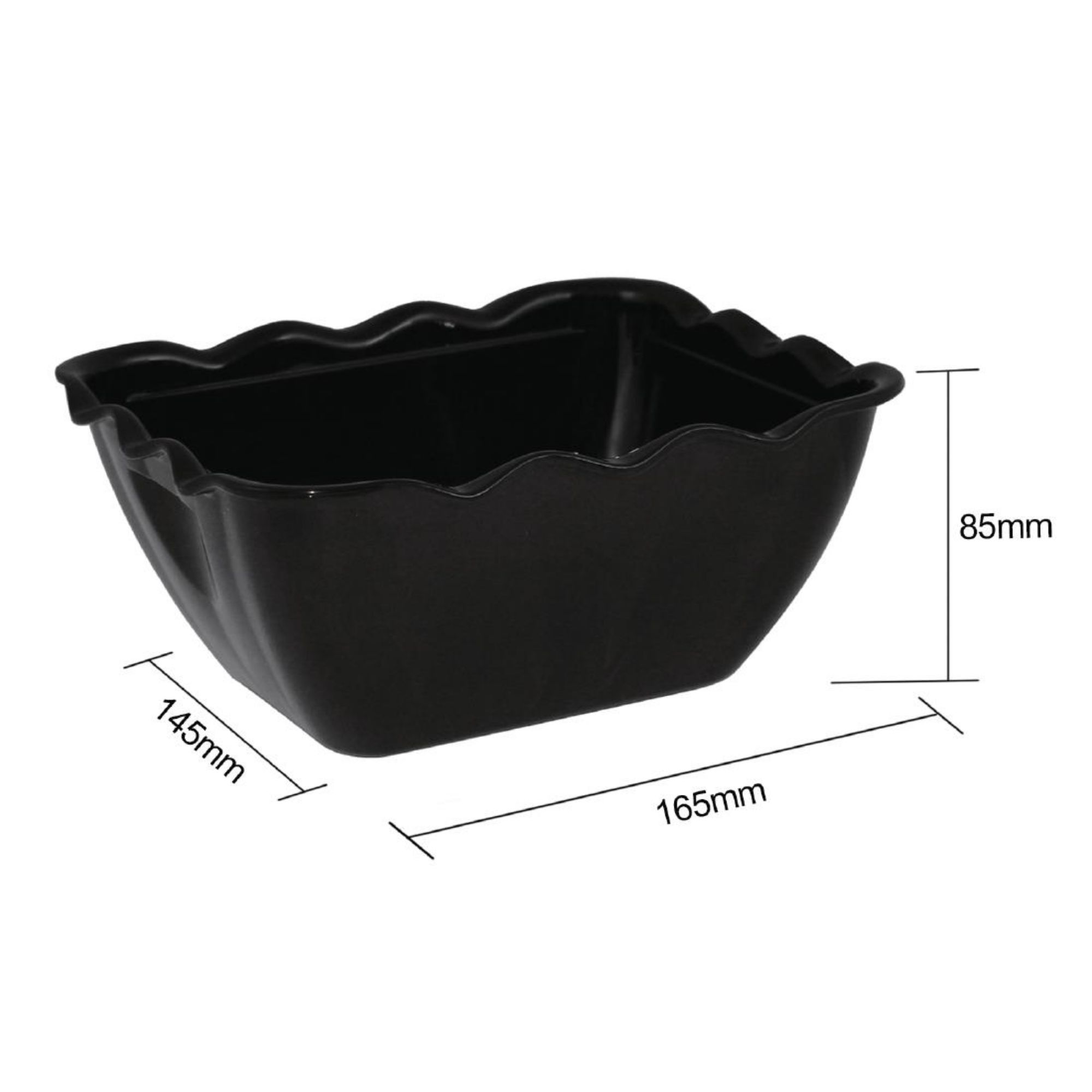 Picture of Olympia Kristallon Salad Crock 750ml Black