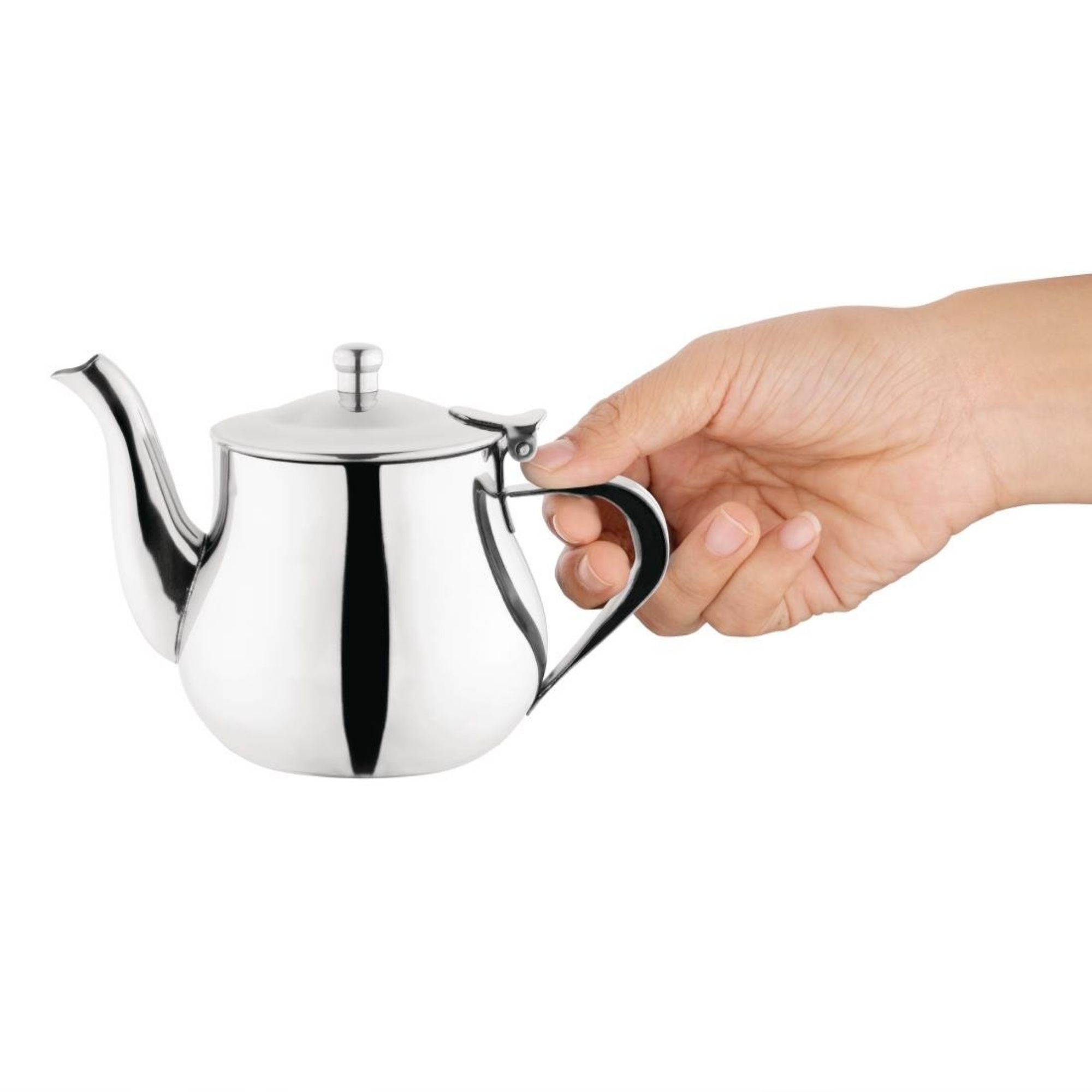 Picture of Olympia Arabian Stainless Steel Teapot 400ml