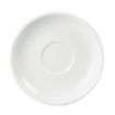 Picture of Olympia Whiteware Espresso Saucers (Pack of 12) - CB465