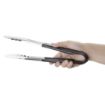 Picture of Hygiplas Colour Coded Black Serving Tongs 300mm - CB153