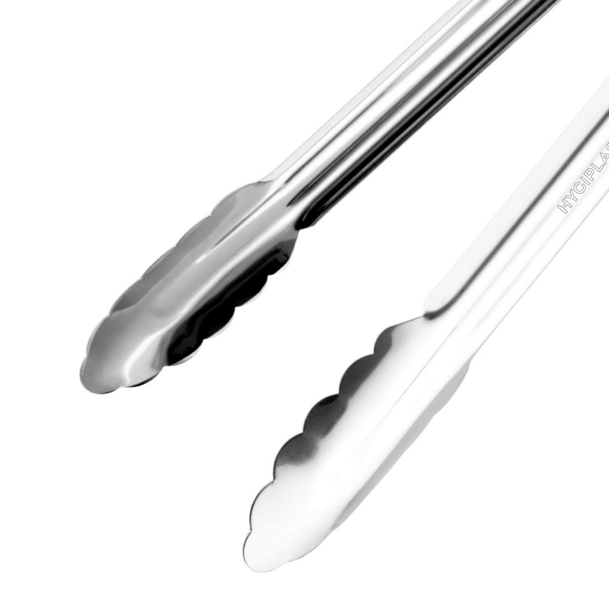 Picture of Hygiplas Colour Coded Black Serving Tongs 300mm