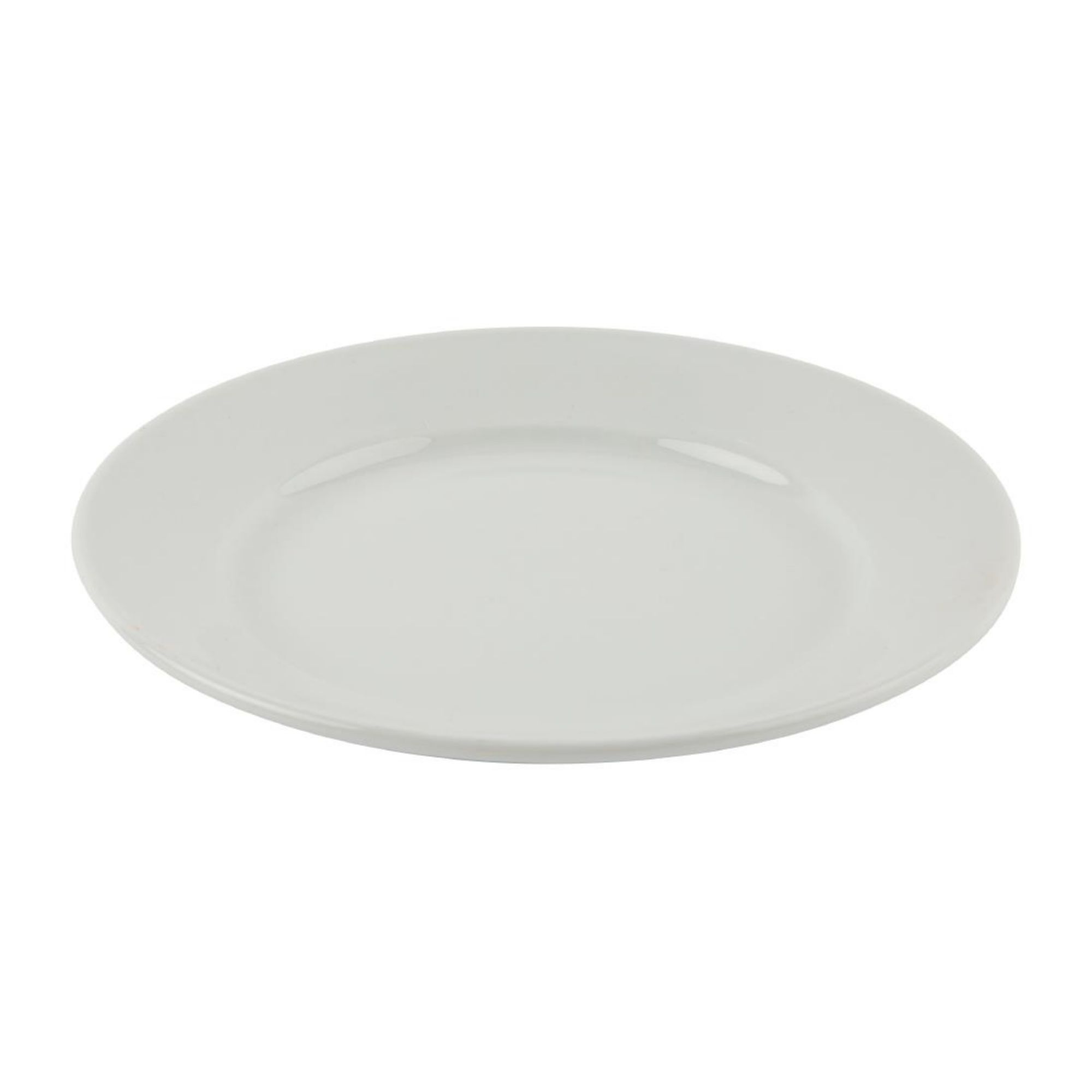 Picture of Olympia Athena Wide Rimmed Plates 202mm White (Pack of 12)
