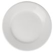 Picture of Olympia Athena Wide Rimmed Plates 202mm White (Pack of 12) - CC207
