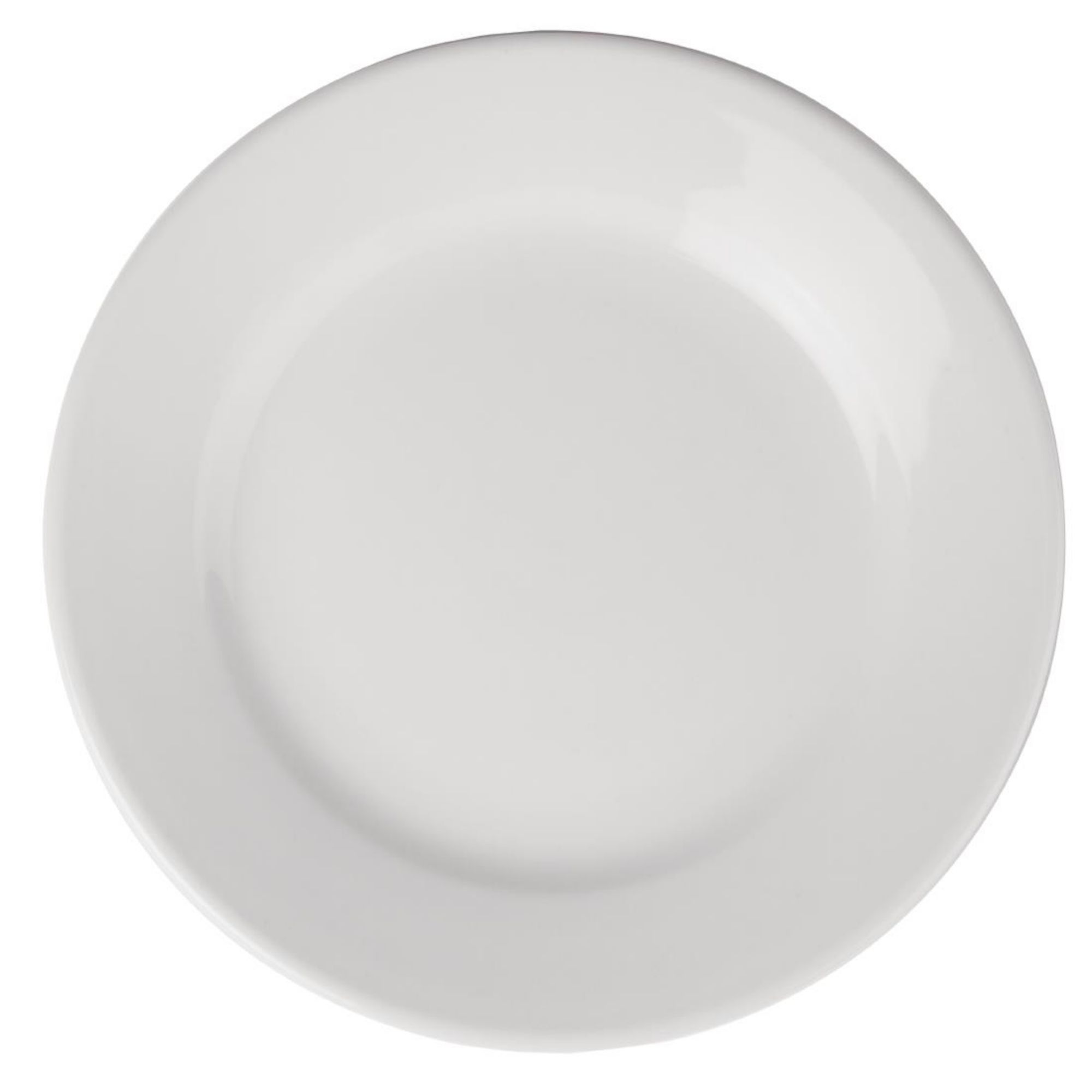Picture of Olympia Athena Wide Rimmed Plates 202mm White (Pack of 12)
