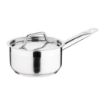 Picture of Nisbets Essentials Stainless Steel Saucepan With Lid 14cm - DF669