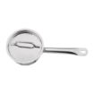 Picture of Nisbets Essentials Stainless Steel Saucepan With Lid 14cm - DF669
