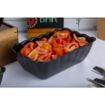 Picture of Olympia Kristallon Salad Crock 2Ltr Black - CB753
