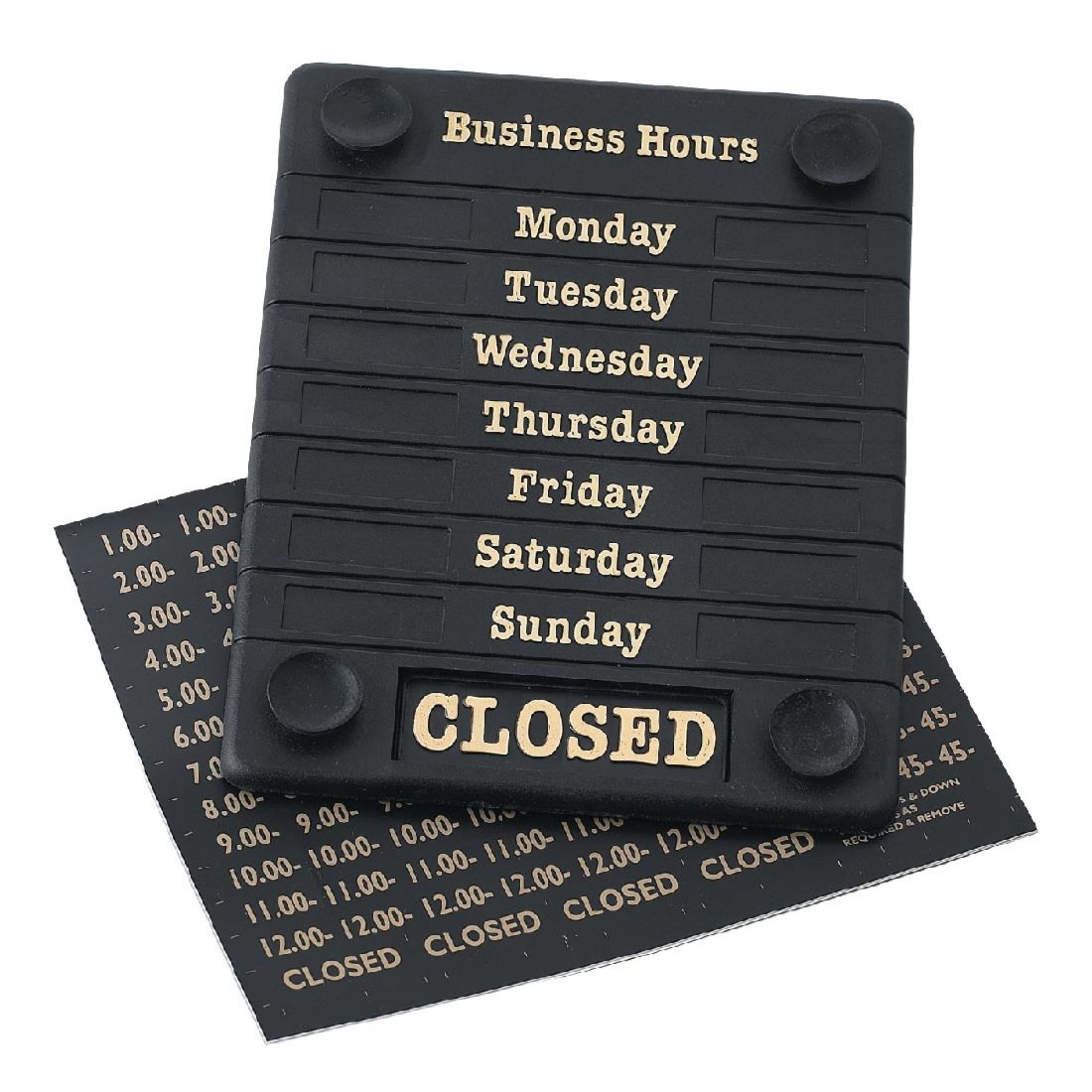 Picture of Beaumont Adjustable Opening Hours Display