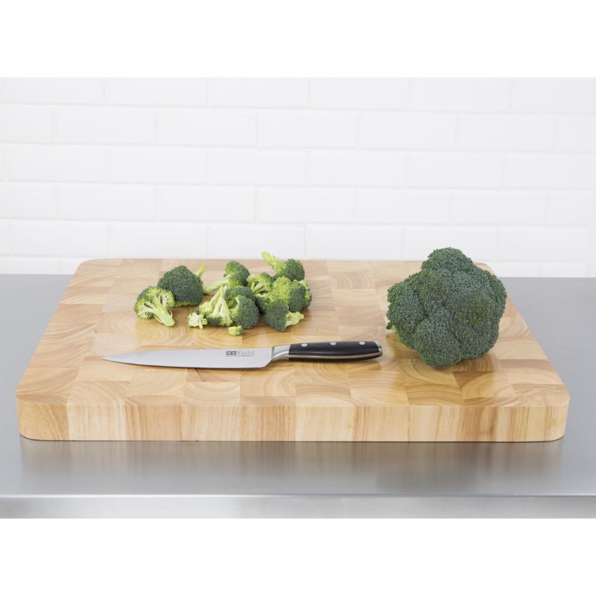 Picture of Vogue Rectangular Wooden Chopping Board Large