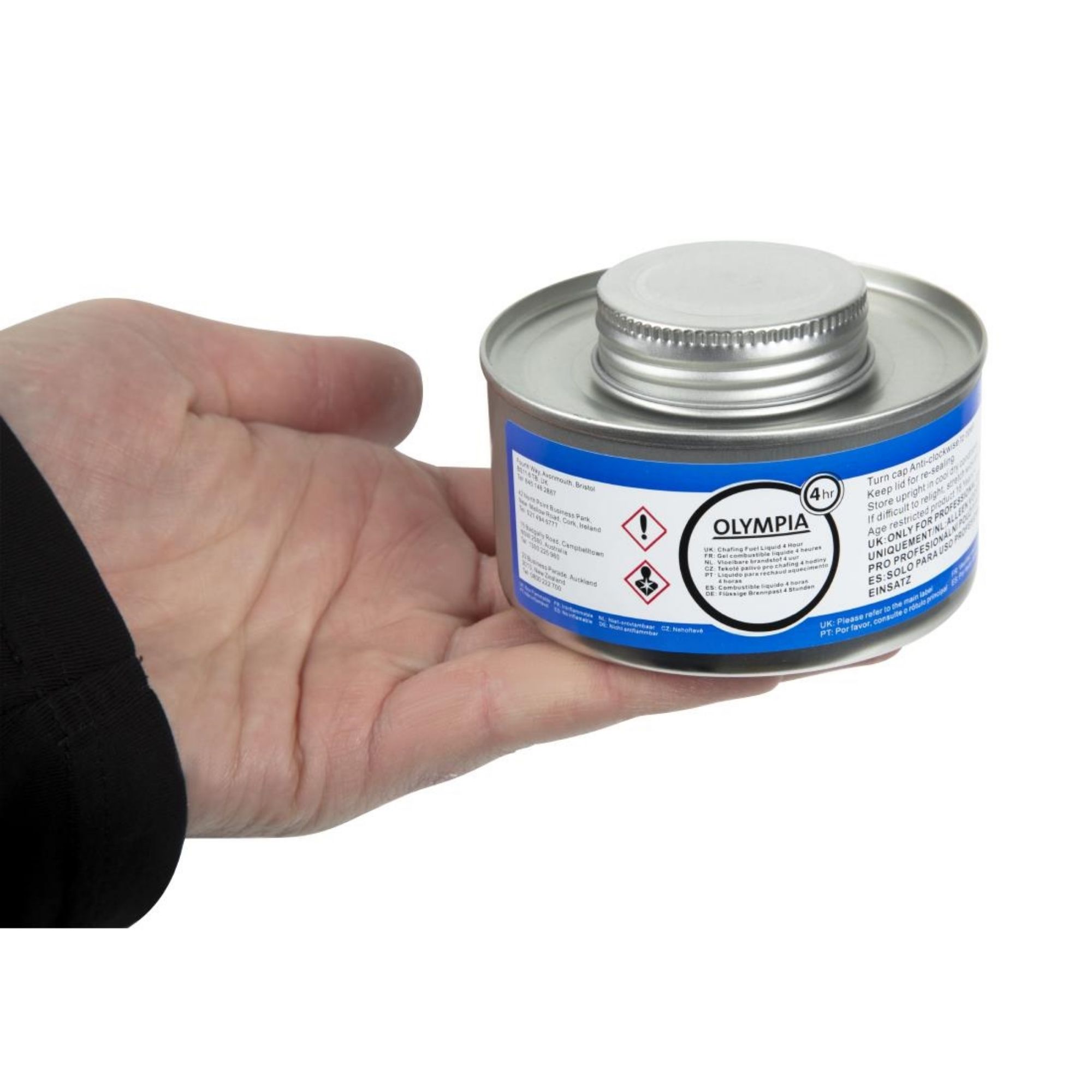Picture of Olympia Liquid Chafing Fuel With Wick 4 Hour (Pack of 12)