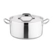 Picture of Nisbets Essentials Stainless Steel Stew Pot With Lid  32cm - DB255