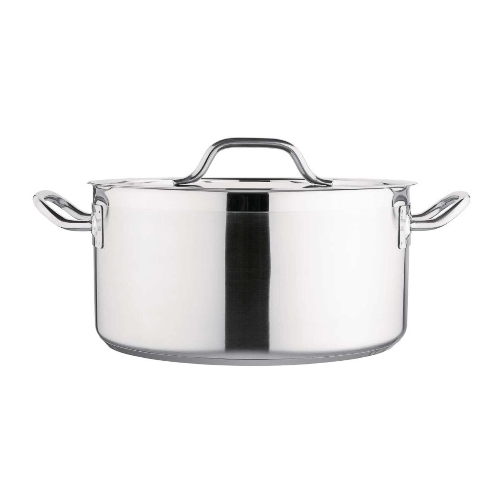 Picture of Nisbets Essentials Stainless Steel Stew Pot With Lid  32cm