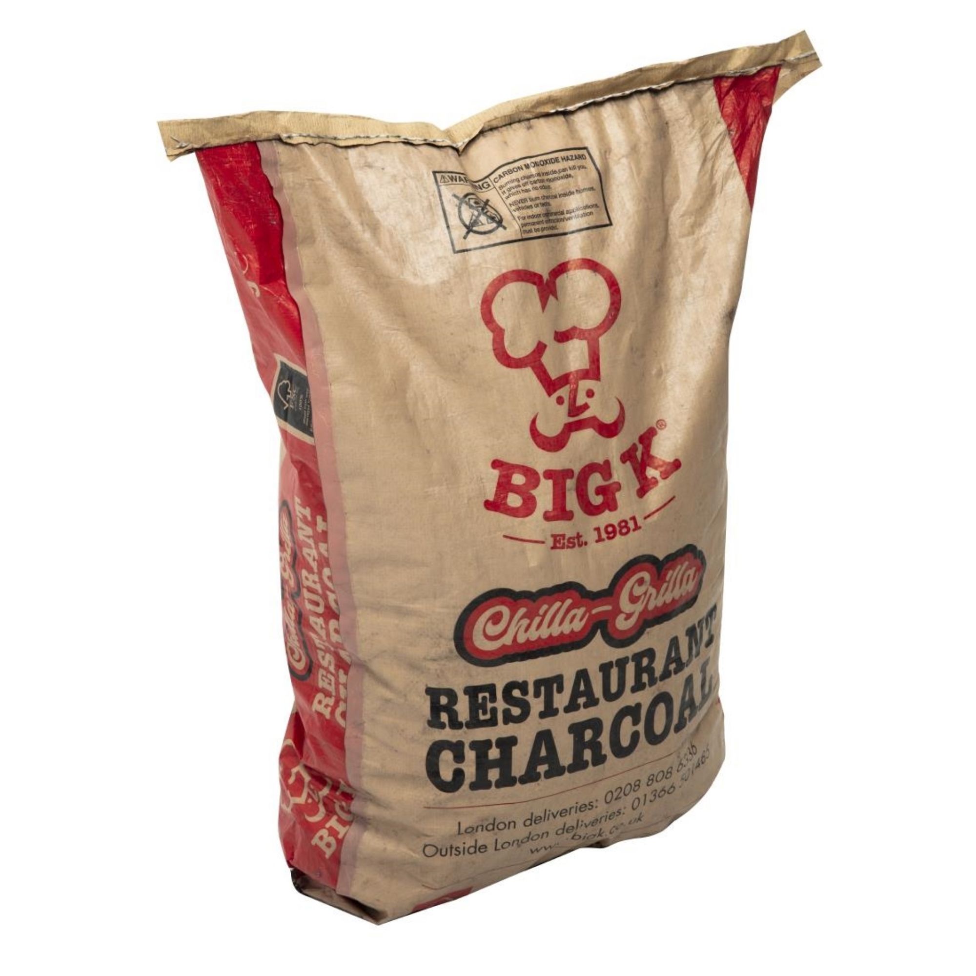 Picture of Big K Restaurant Natural Charcoal 12kg
