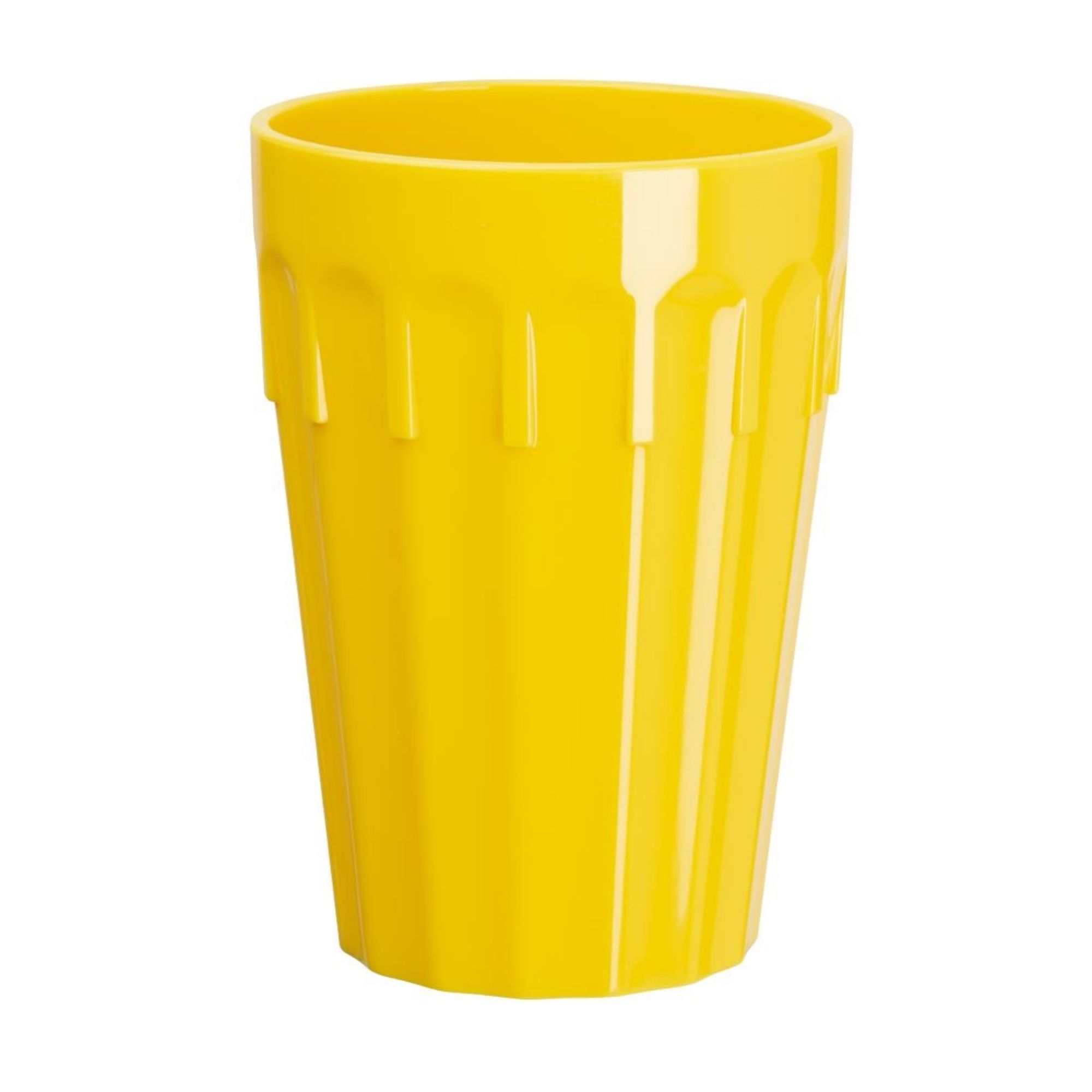 Picture of Olympia Kristallon Polycarbonate Tumblers Yellow 260ml (Pack of 12) - CB775