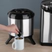 Picture of Olympia Stainless Steel Double-Wall Beverage Dispenser 6Ltr - DH709