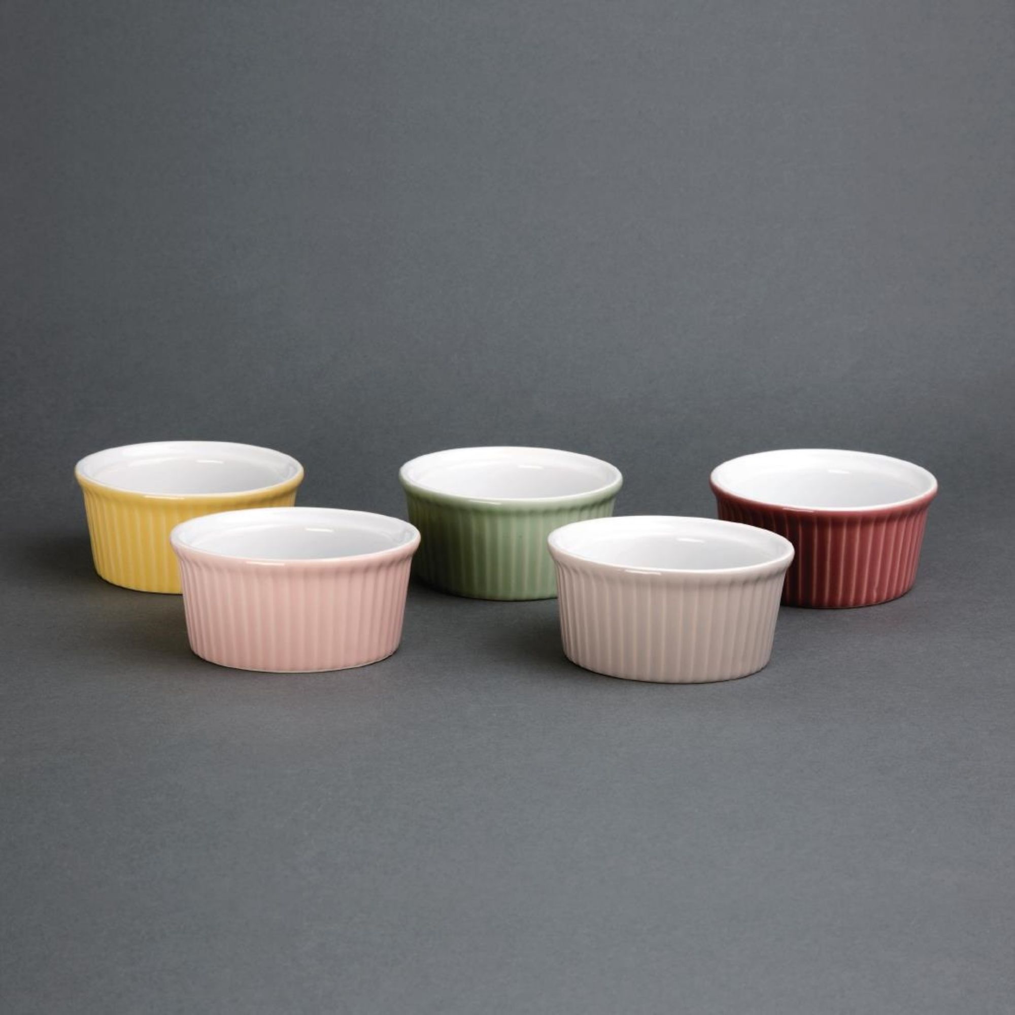 Picture of Olympia Pastel Ramekin Grey 145ml (Pack of 12)