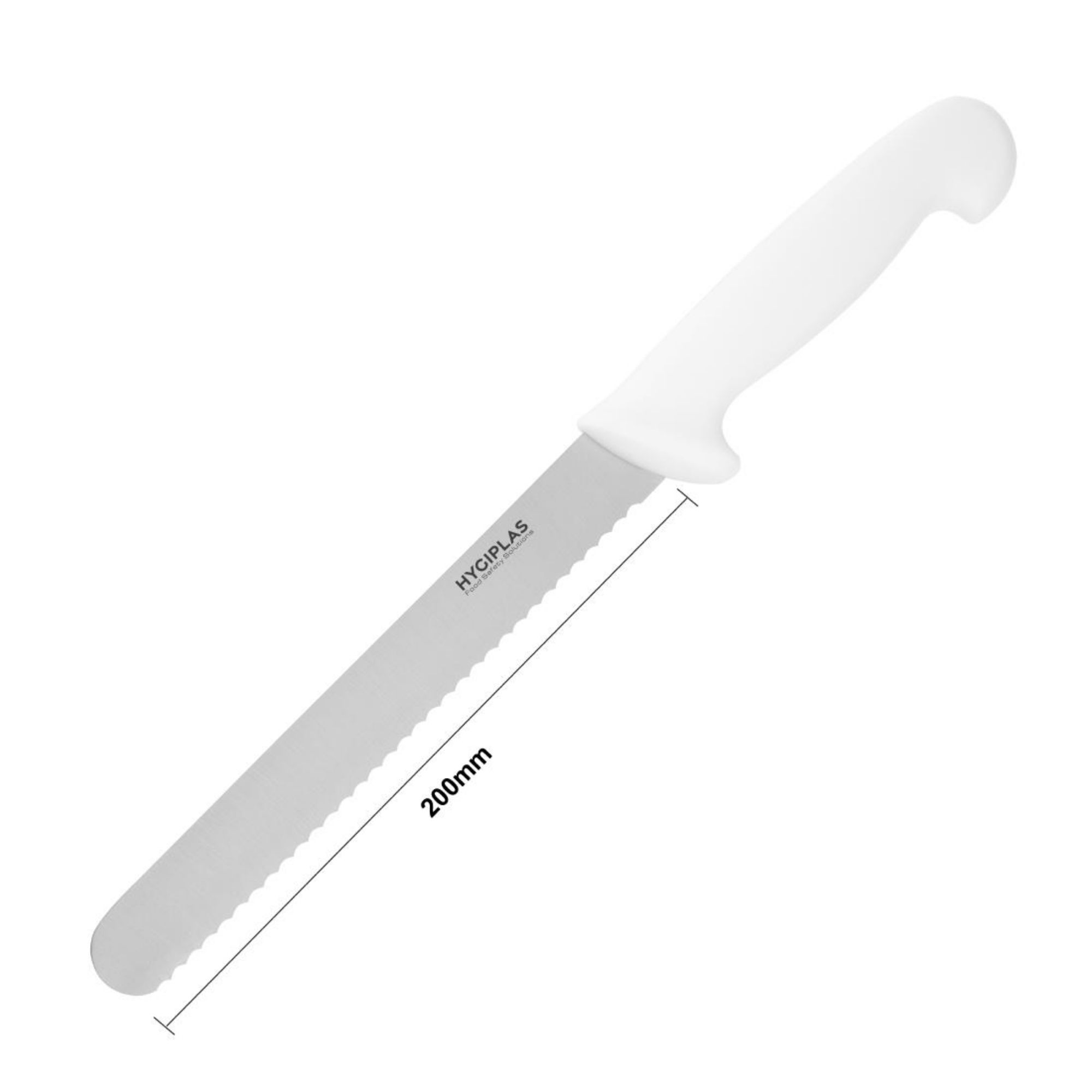 Picture of Hygiplas Bread Knife White 20cm