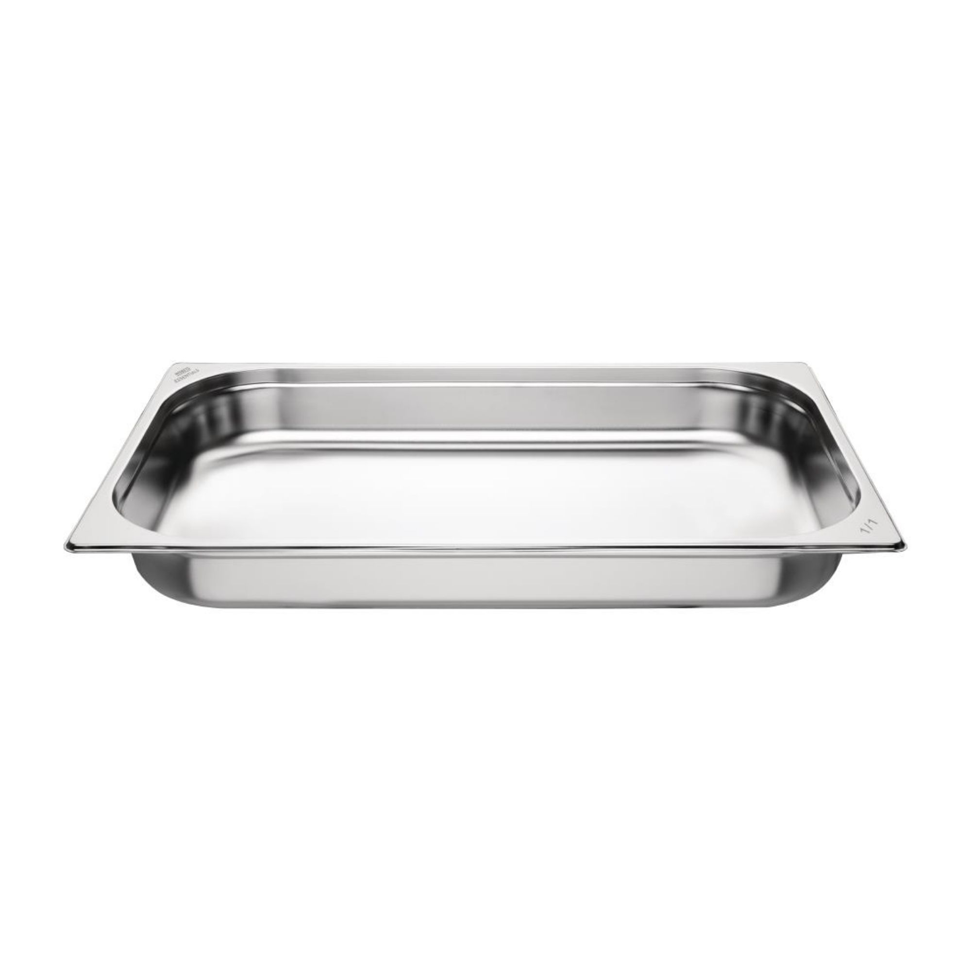 Picture of Nisbets Essentials Stainless Steel 1/1 Gastronorm 65mm (Pack 3)