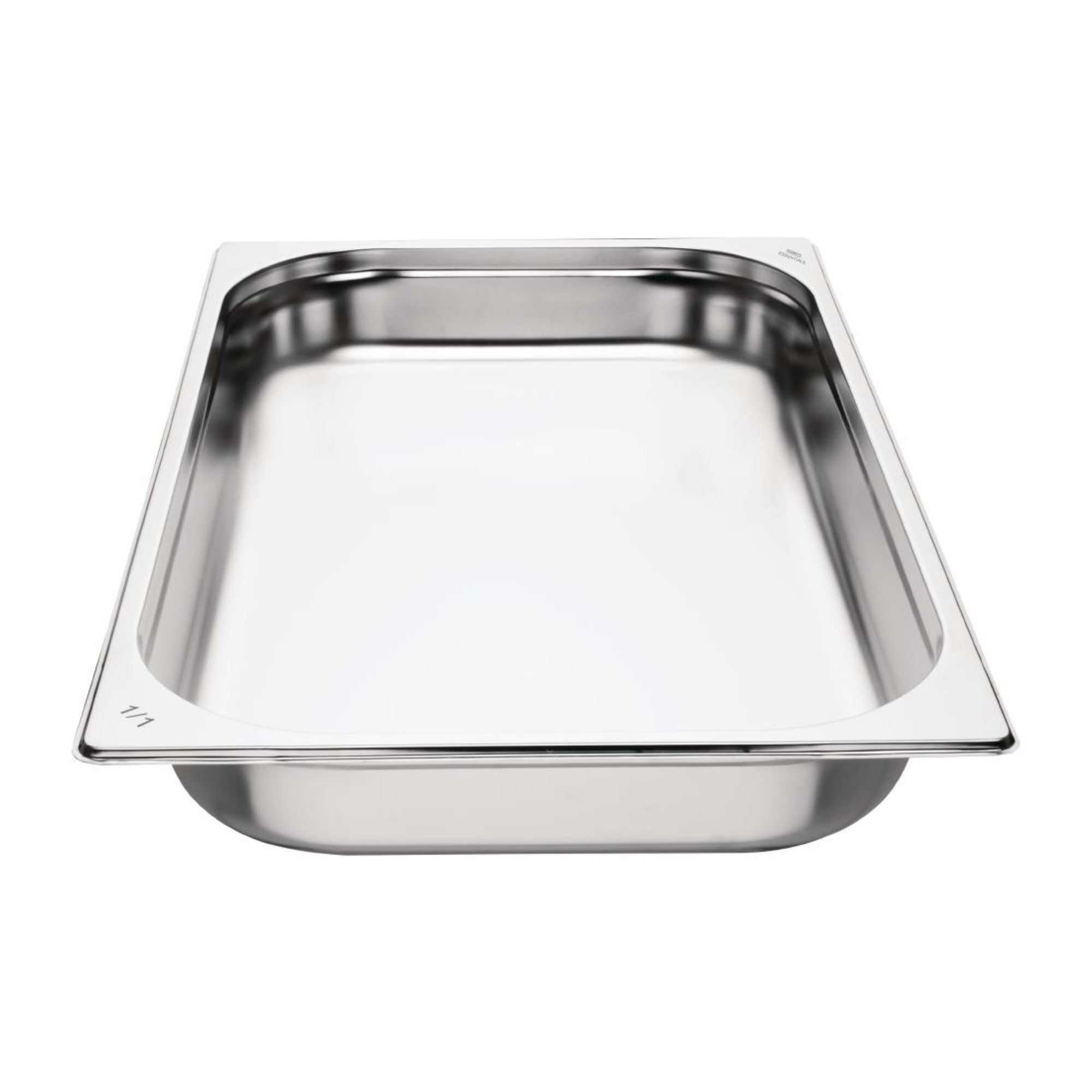 Picture of Nisbets Essentials Stainless Steel 1/1 Gastronorm 65mm (Pack 3)